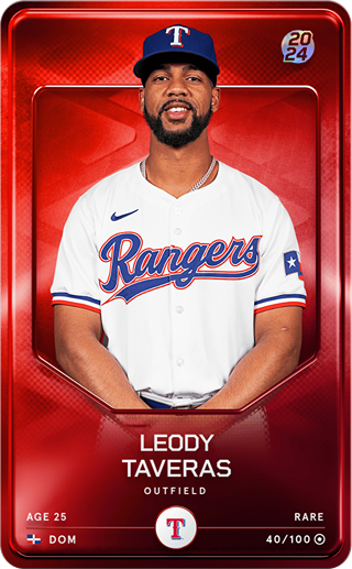 Leody Taveras - rare