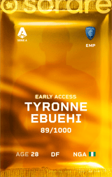 Tyronne Ebuehi - limited