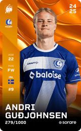 Andri Guðjohnsen - limited