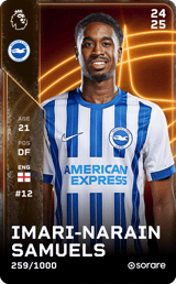 Imari-Narain Samuels - limited