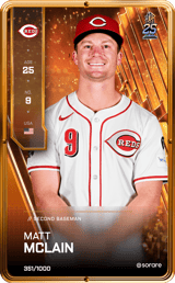 Matt McLain - limited