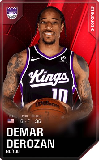 DeMar DeRozan - rare