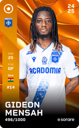 Gideon Mensah - limited