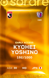 Kyohei Yoshino - limited