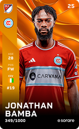 Jonathan Bamba - limited