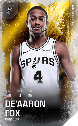 De'Aaron Fox - limited