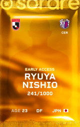 Ryuya Nishio - limited