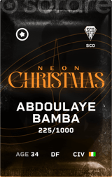 Abdoulaye Bamba - limited