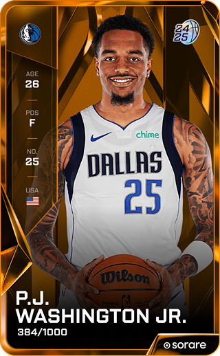 P.J. Washington - limited