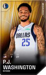 P.J. Washington - limited