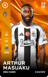 Arthur Masuaku - limited