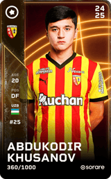 Abdukodir Khusanov - limited