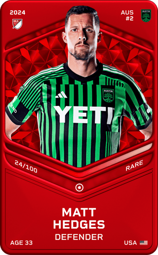 Matt Hedges - rare