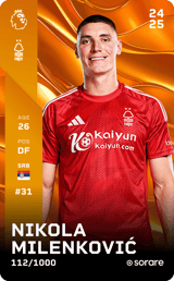 Nikola Milenković - limited