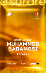 Muhammed Badamosi - limited