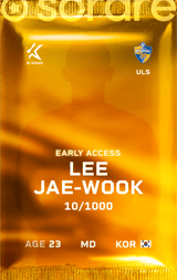 Lee Jae-Wook - limited