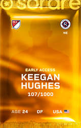 Keegan Hughes - limited