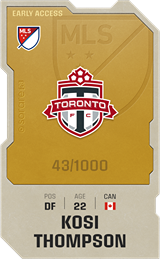 Kosi Thompson - limited