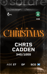 Chris Cadden - limited
