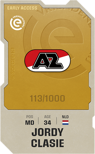 Jordy Clasie - limited