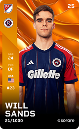 Will Sands - limited