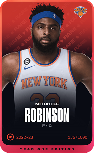 Mitchell Robinson - rare