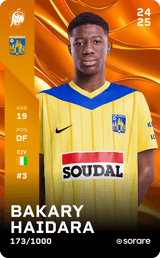 Bakary Haidara - limited