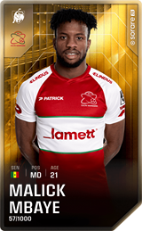 Malick Mbaye - limited