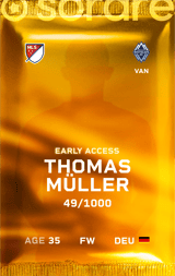 Thomas Müller - limited