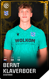 Bernt Klaverboer - limited