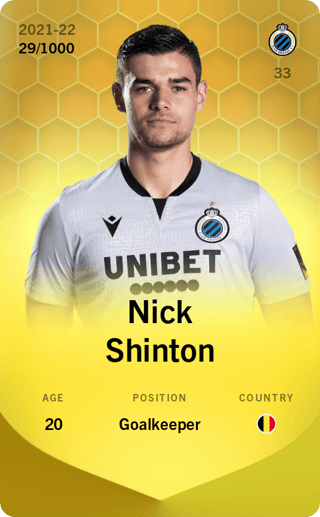 Nick Shinton - limited