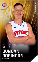 Duncan Robinson - limited