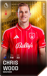 Chris Wood  - limited