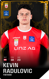 Kevin Radulovic - limited