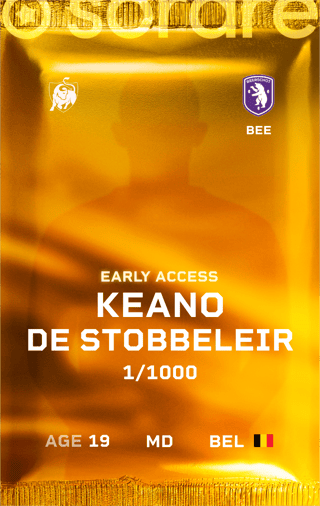 Keano De Stobbeleir