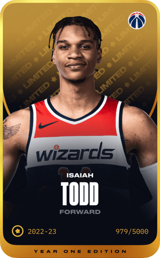 Isaiah Todd - limited
