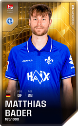 Matthias Bader - limited