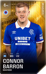 Connor Barron - limited