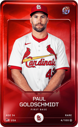 Paul Goldschmidt - rare