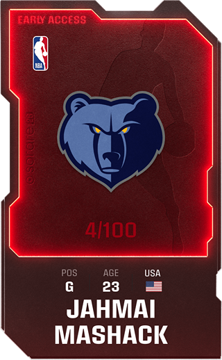 Jahmai Mashack - rare