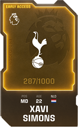 Xavi Simons - limited