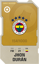 Jhon Durán - limited