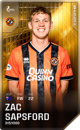 Zachary Sapsford - limited