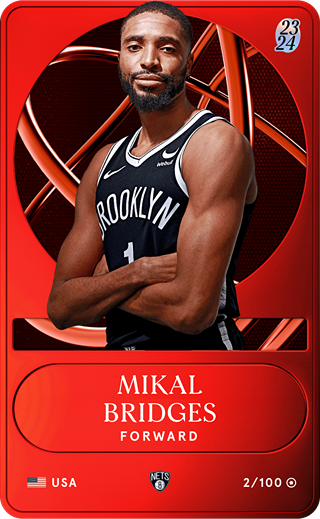 Mikal Bridges - rare