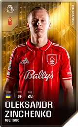 Oleksandr Zinchenko - limited