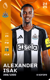 Alexander Isak - limited