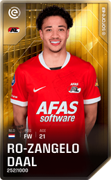 Ro-Zangelo Daal - limited