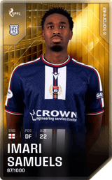 Imari-Narain Samuels - limited