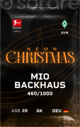 Mio Backhaus - limited