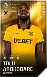 Tolu Arokodare  - limited